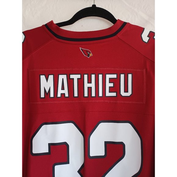 Nike NFL Onfield Cardinals #32 Mathieu Football Jersey Size 4XL Embroidered - Picture 2 of 8